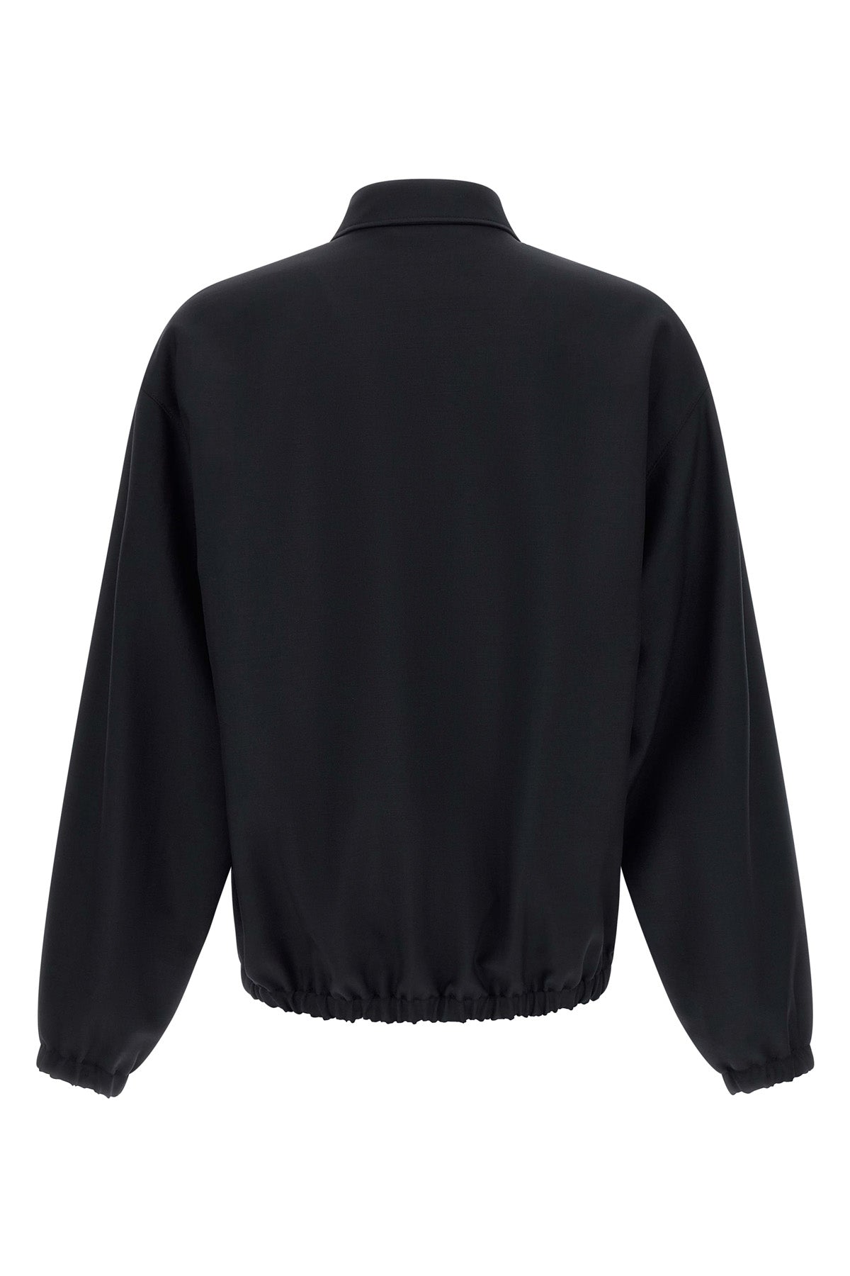 light mohair wool blouson