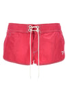 tech nylon shorts