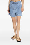 valdina cotton denim shorts