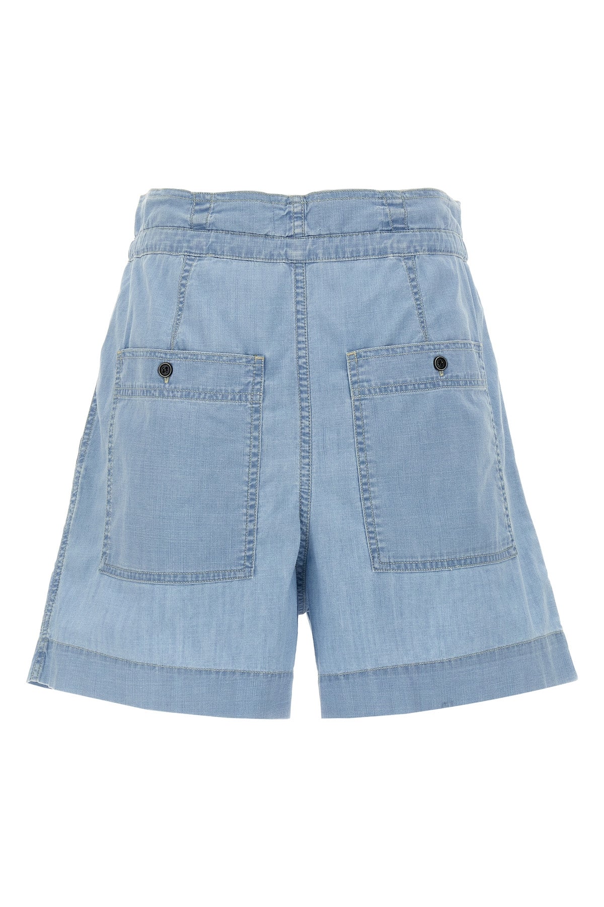 valdina cotton denim shorts