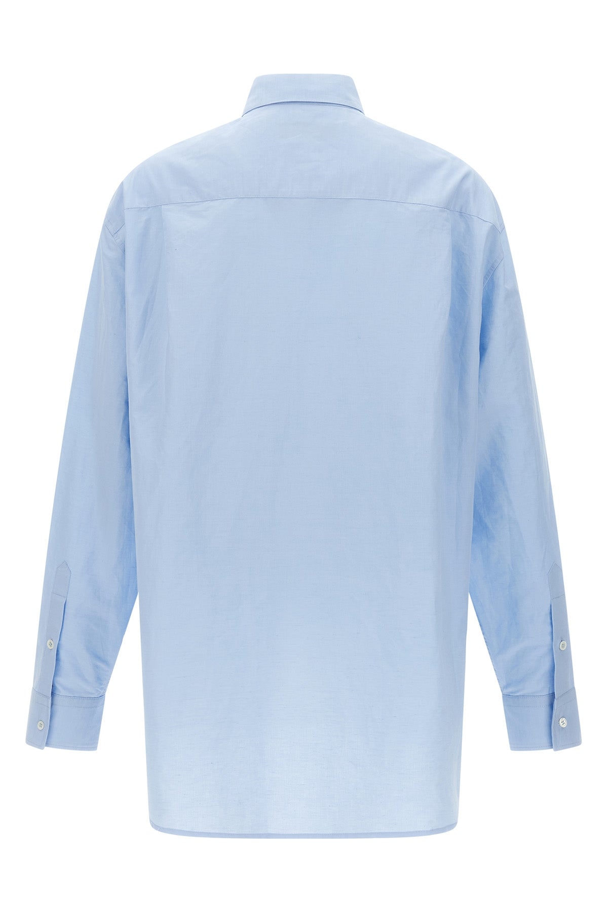 linen and cotton blend shirt