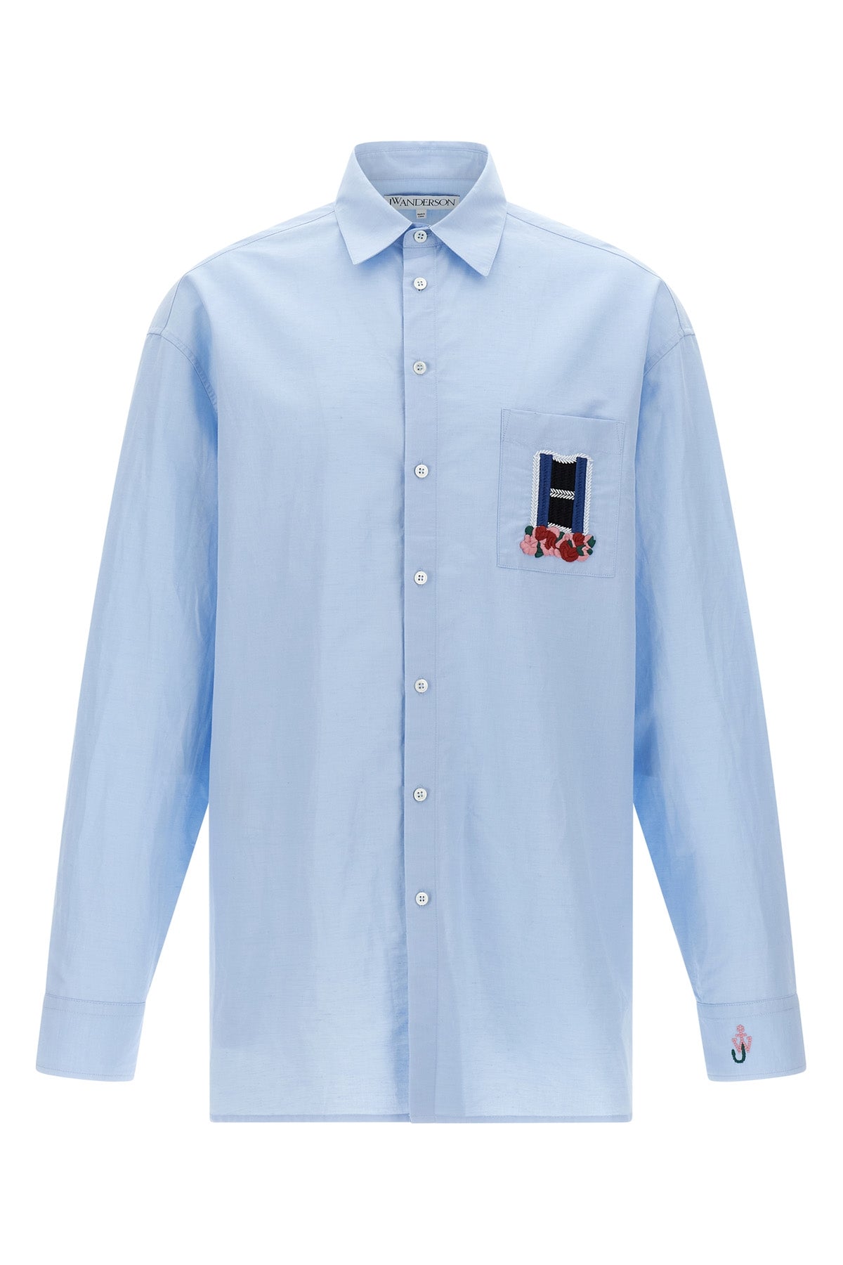 linen and cotton blend shirt