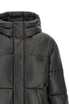 the mm6 maison margiela down jacket defines a new proportion in winter outerwear