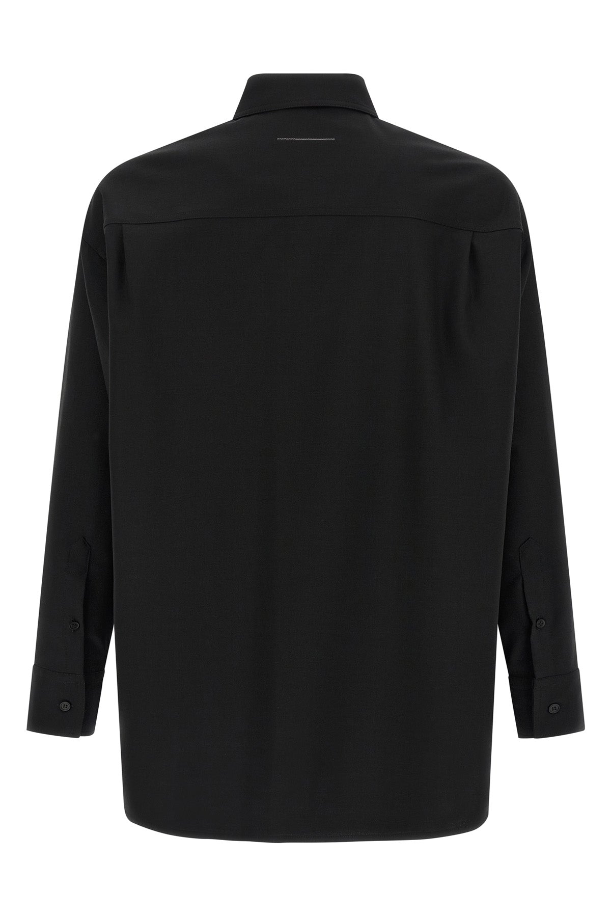 sartorial wool blend shirt