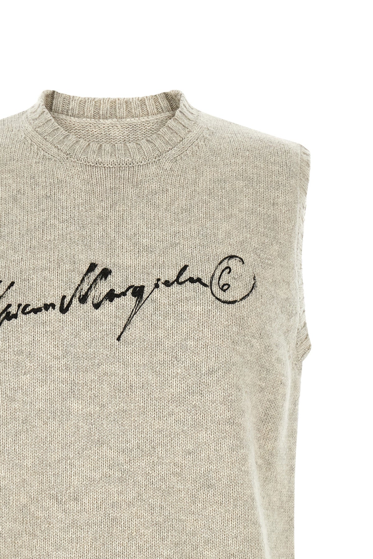the mm6 maison margiela round-neck vest