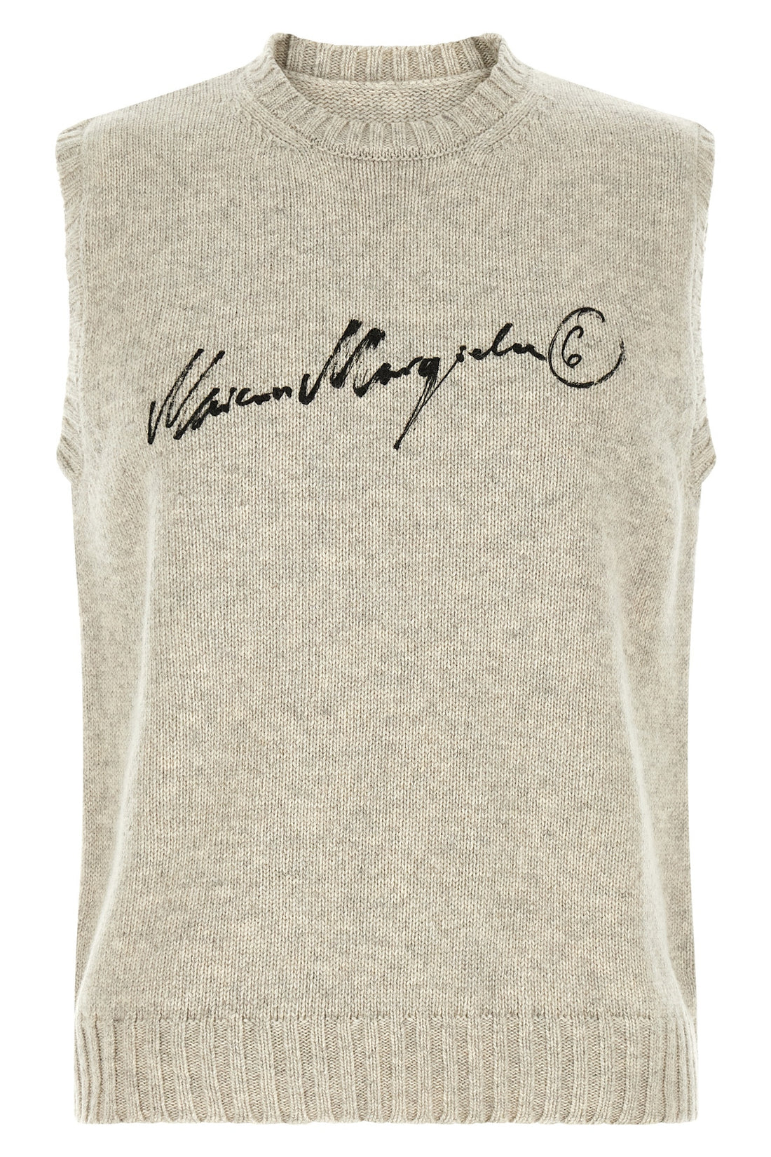 MM6 L the mm6 maison margiela round-neck vest