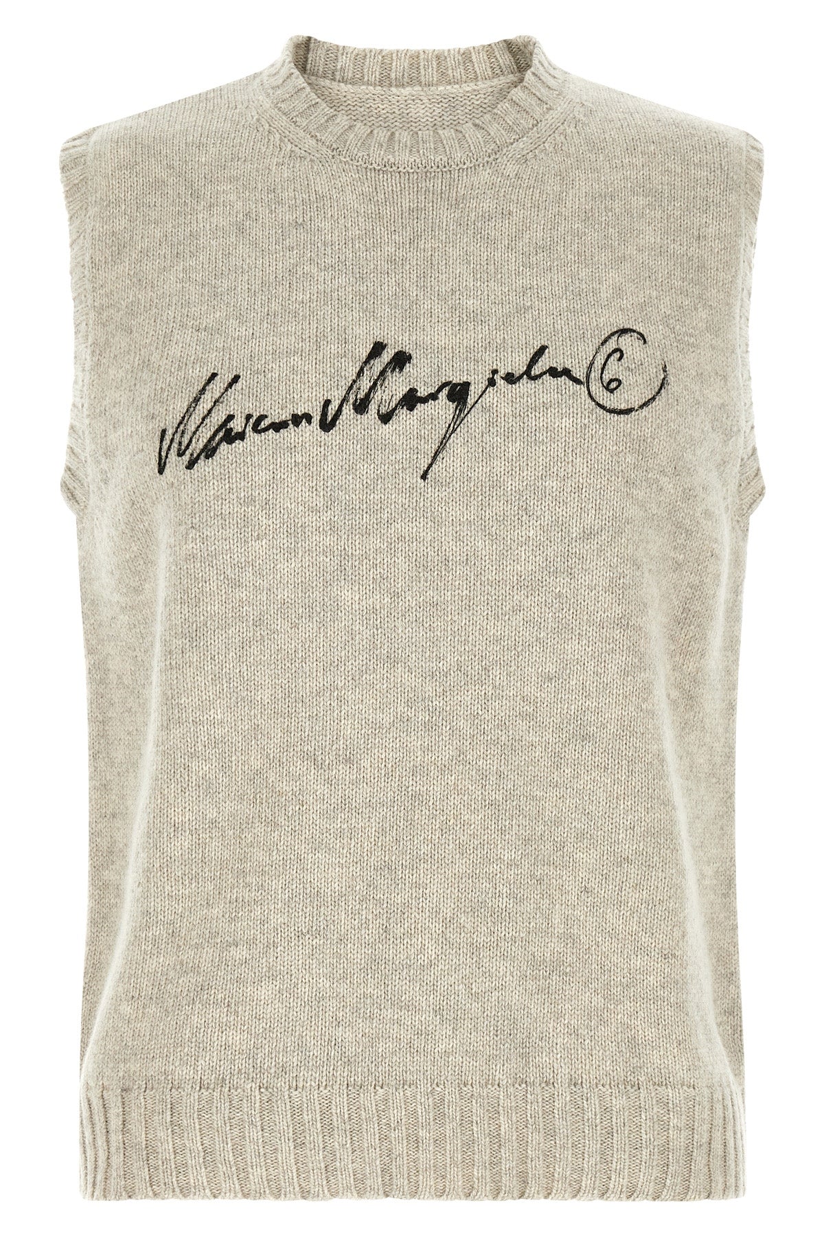 the mm6 maison margiela round-neck vest