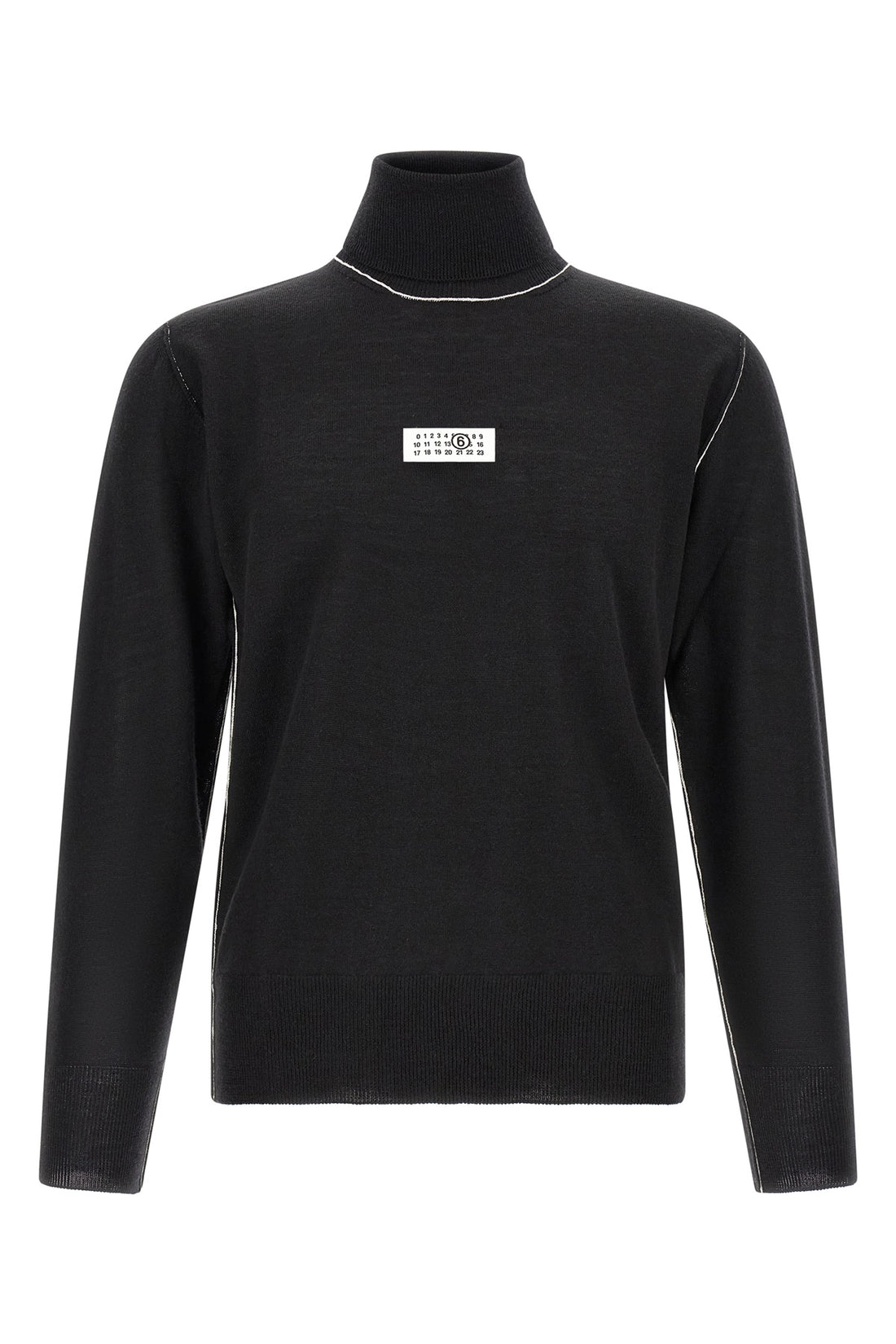 MM6 L maison margiela mm6 virgin wool blend turtleneck sweater