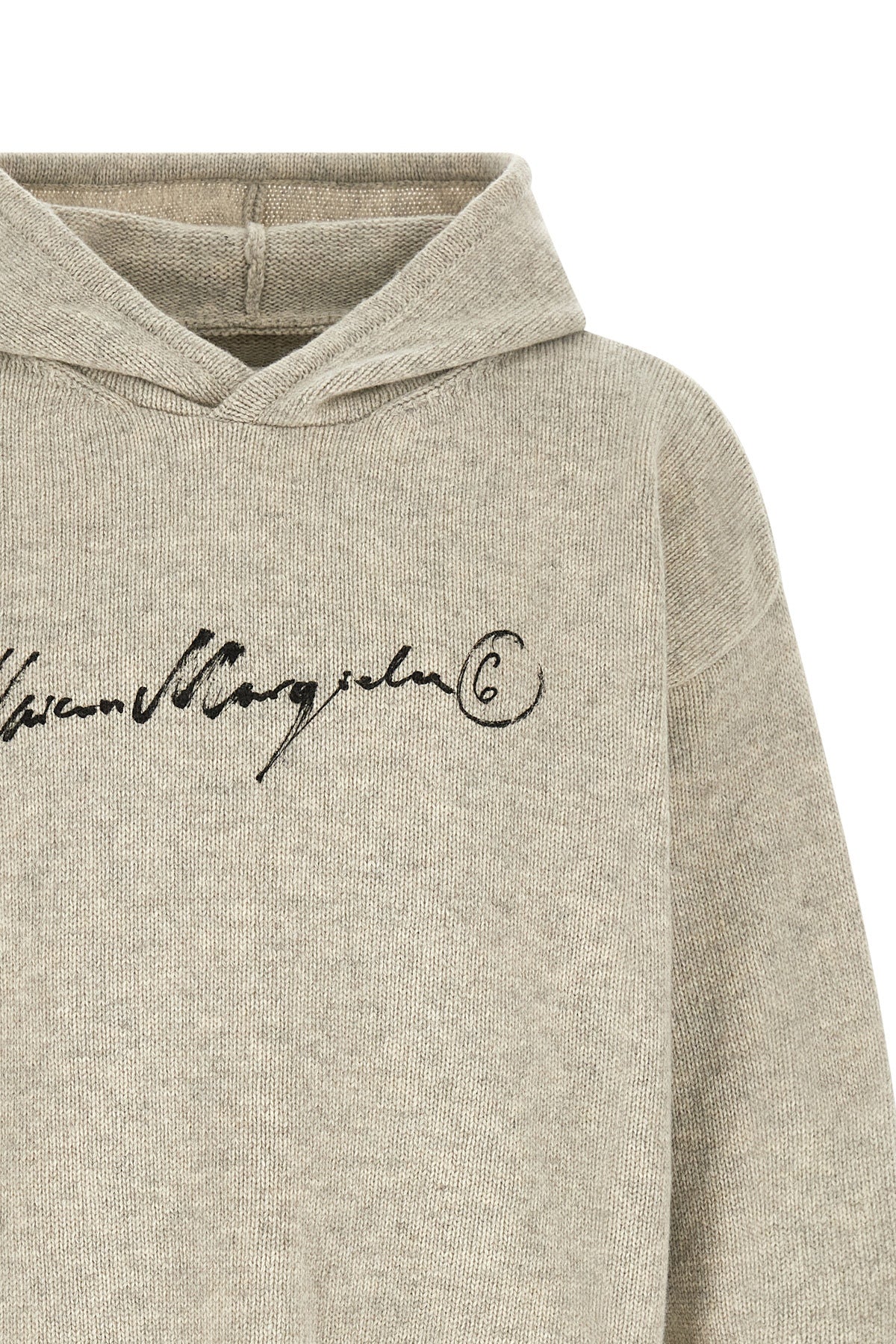 maison margielas mm6 hooded sweater