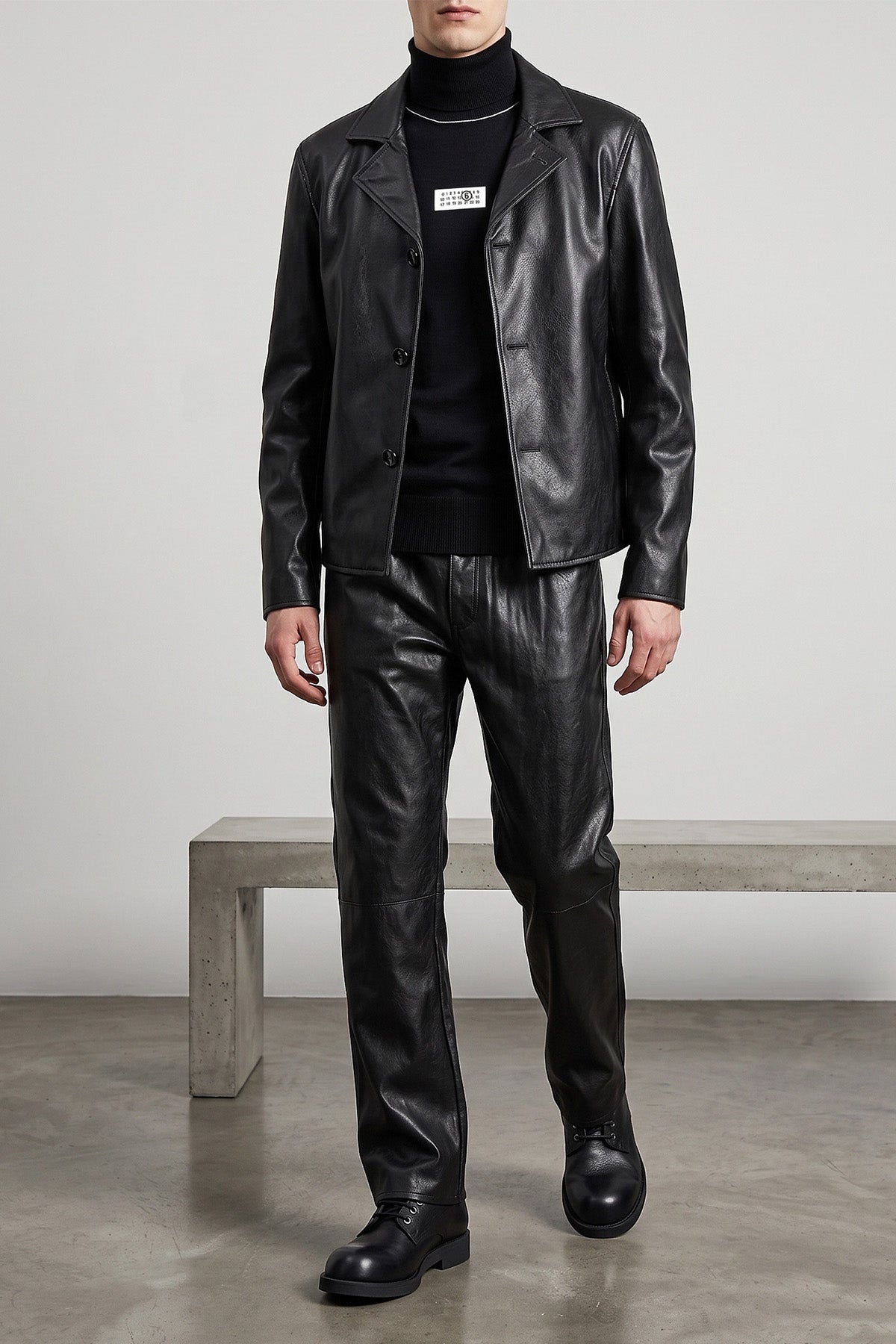 maison margiela mm6 five-pocket trousers