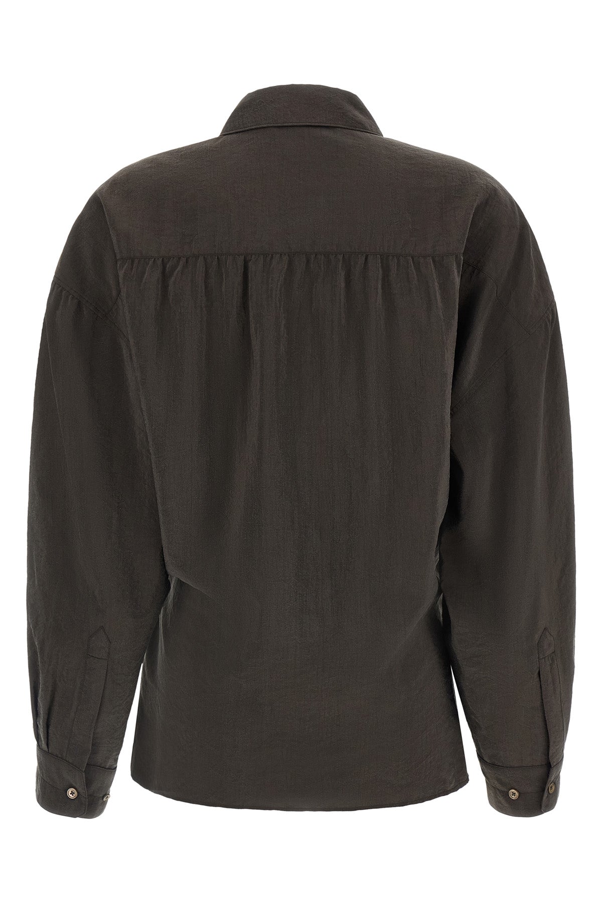 the lemaire twisted shirt redefines the codes of contemporary tailoring throug