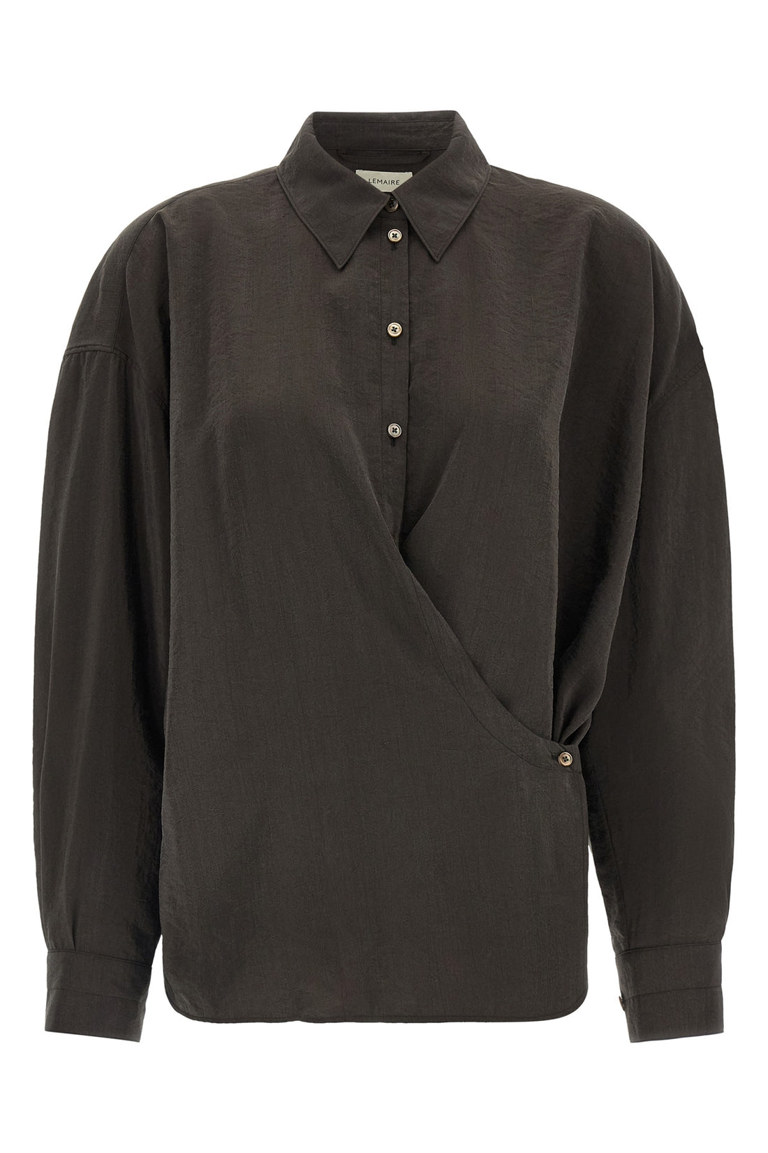 LEMAIRE 34 the lemaire twisted shirt redefines the codes of contemporary tailoring throug