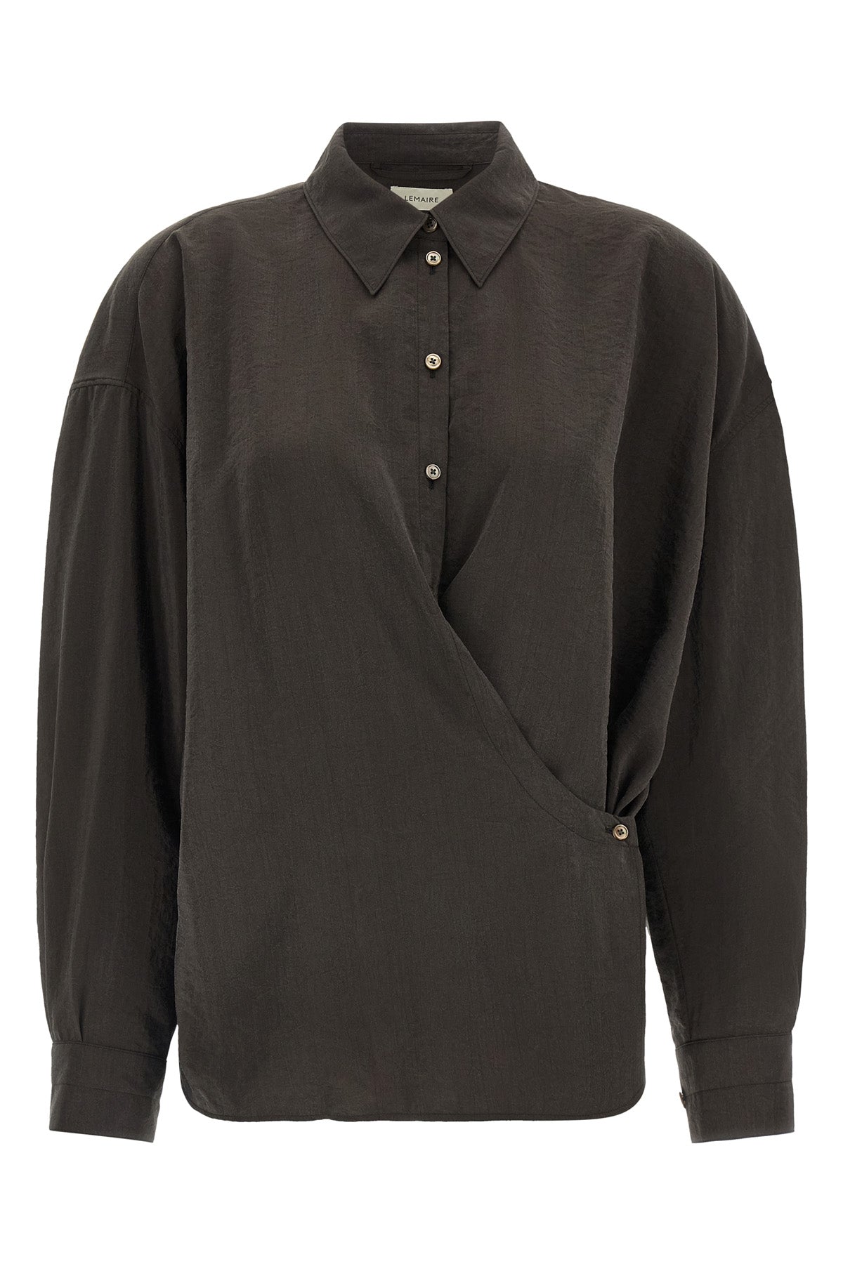 the lemaire twisted shirt redefines the codes of contemporary tailoring throug