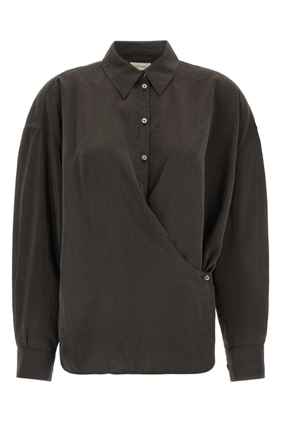 the lemaire twisted shirt redefines the codes of contemporary tailoring throug