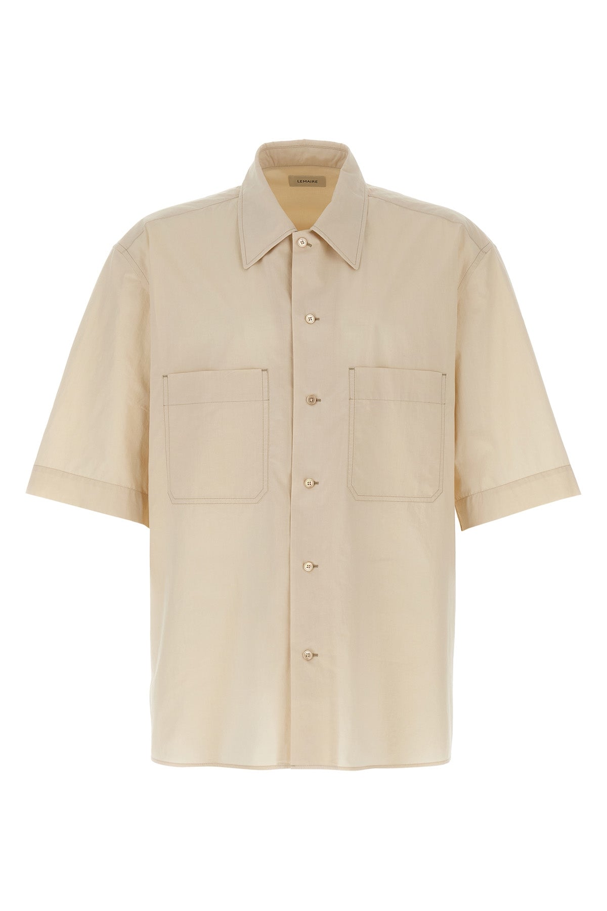 convertible shirt in light cotton poplin
