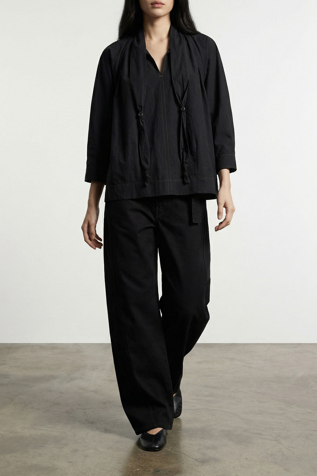 LEMAIRE 38 cotton blouse