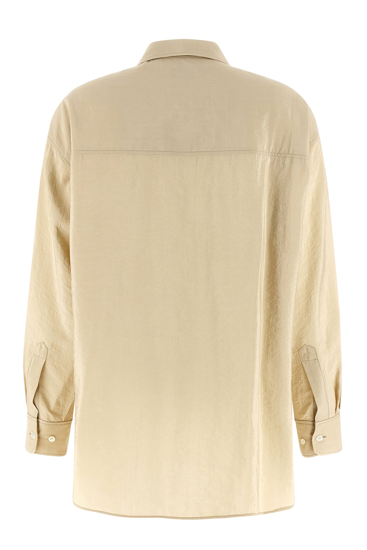 long silk shirt