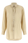 long silk shirt