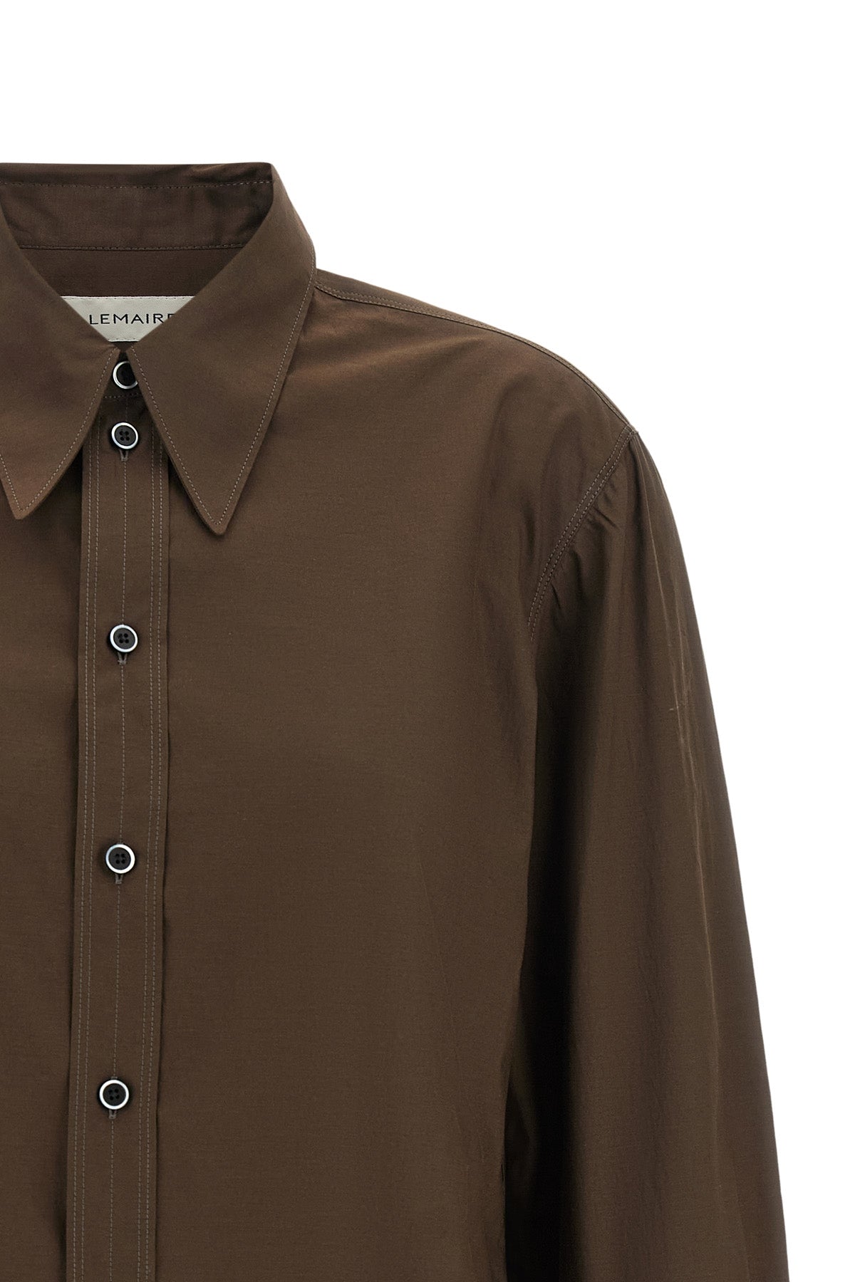 the lemaire pointed collar shirt redefines the codes of everyday tailoring throu