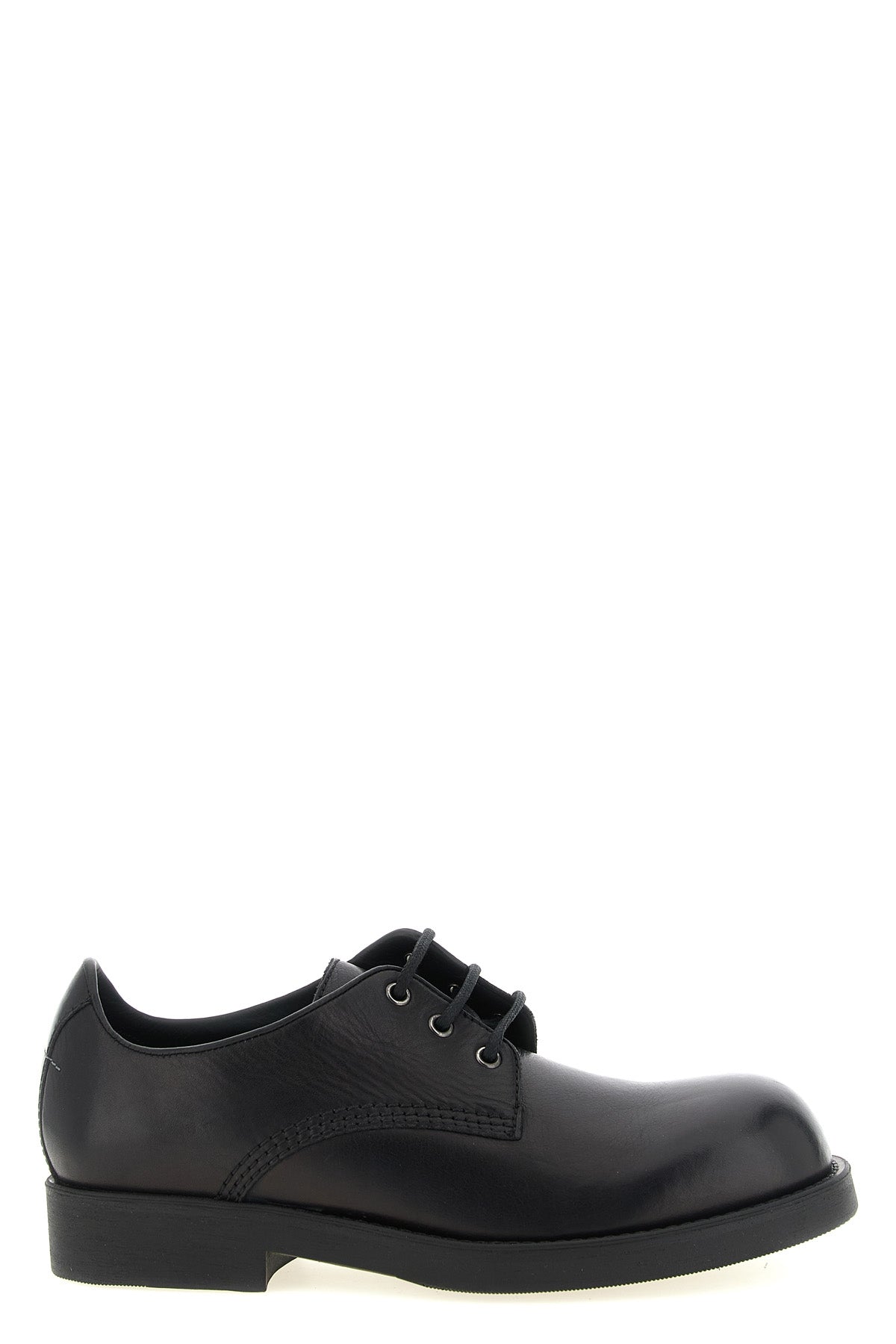 maison margiela mm6 biker lace-ups