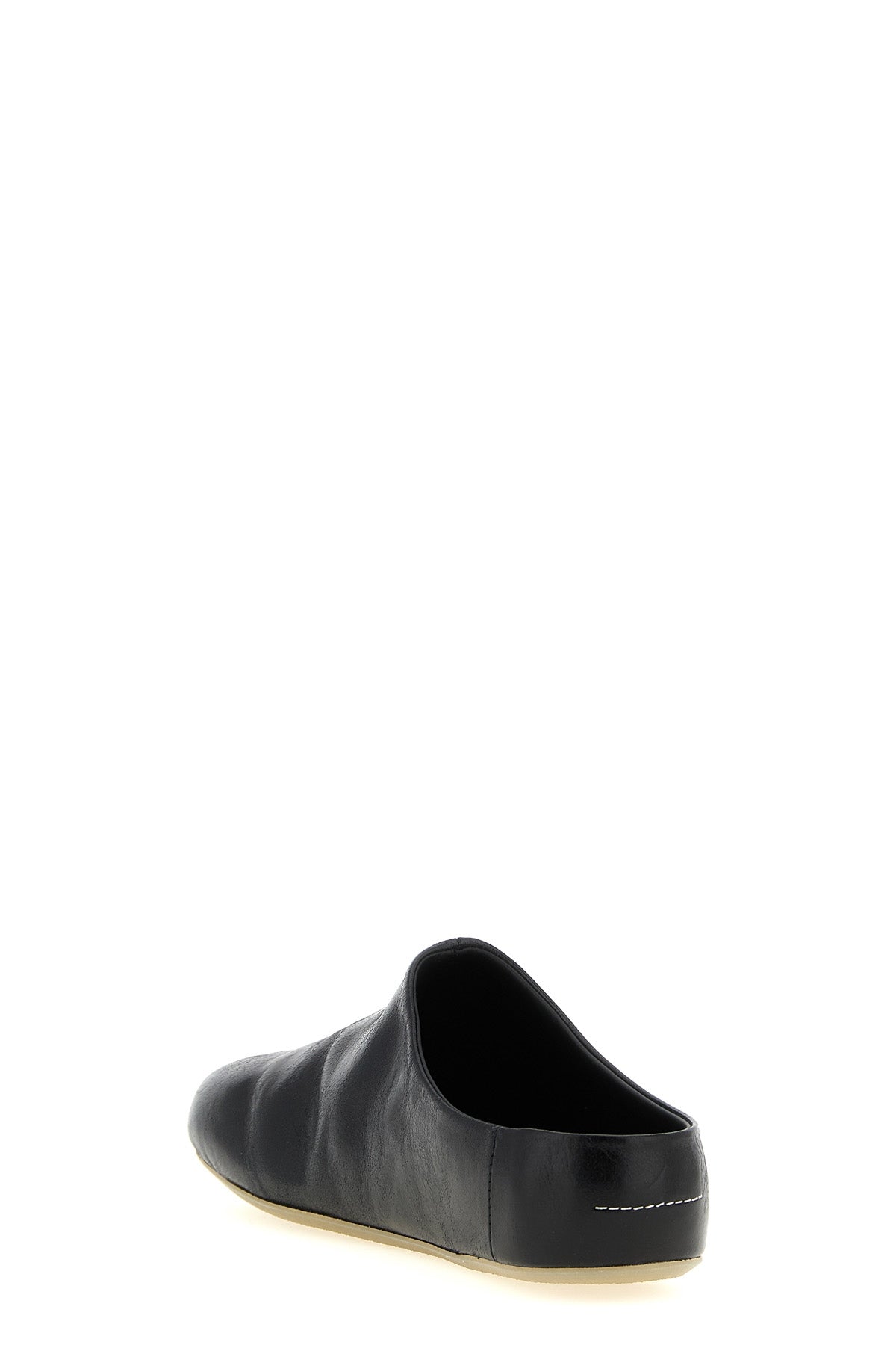 factory sabots in smooth calf leather