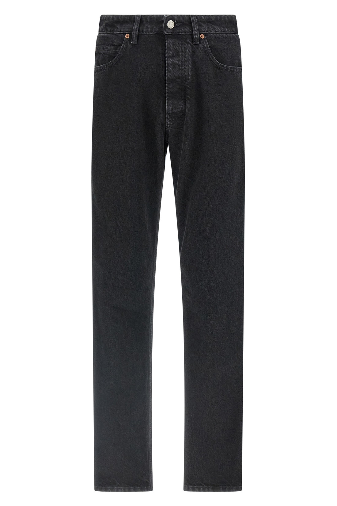 MM6 34 garment-dyed cotton denim jeans