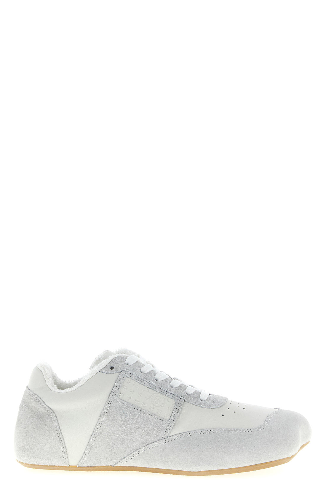 MM6 40 anatomic leather and suede sneakers