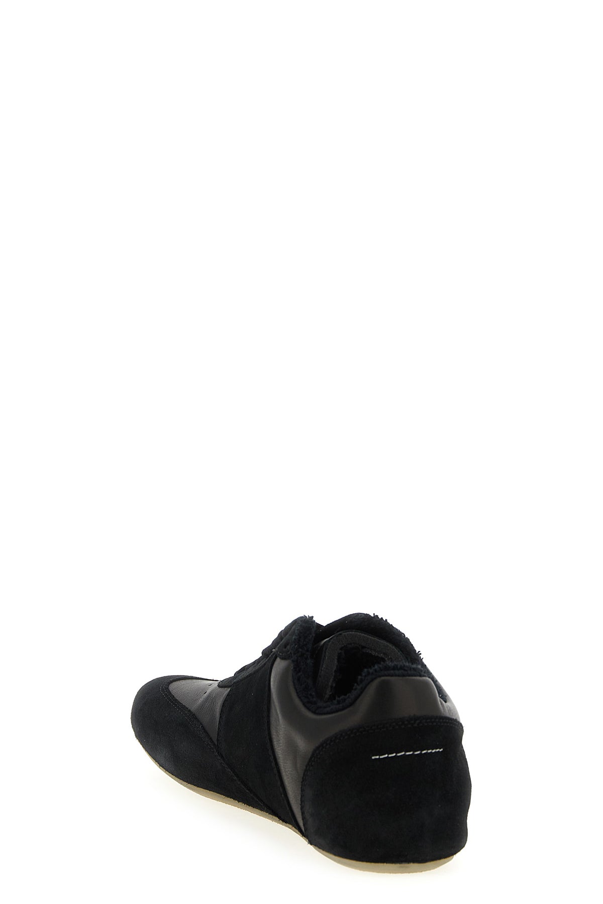anatomic leather and suede sneakers