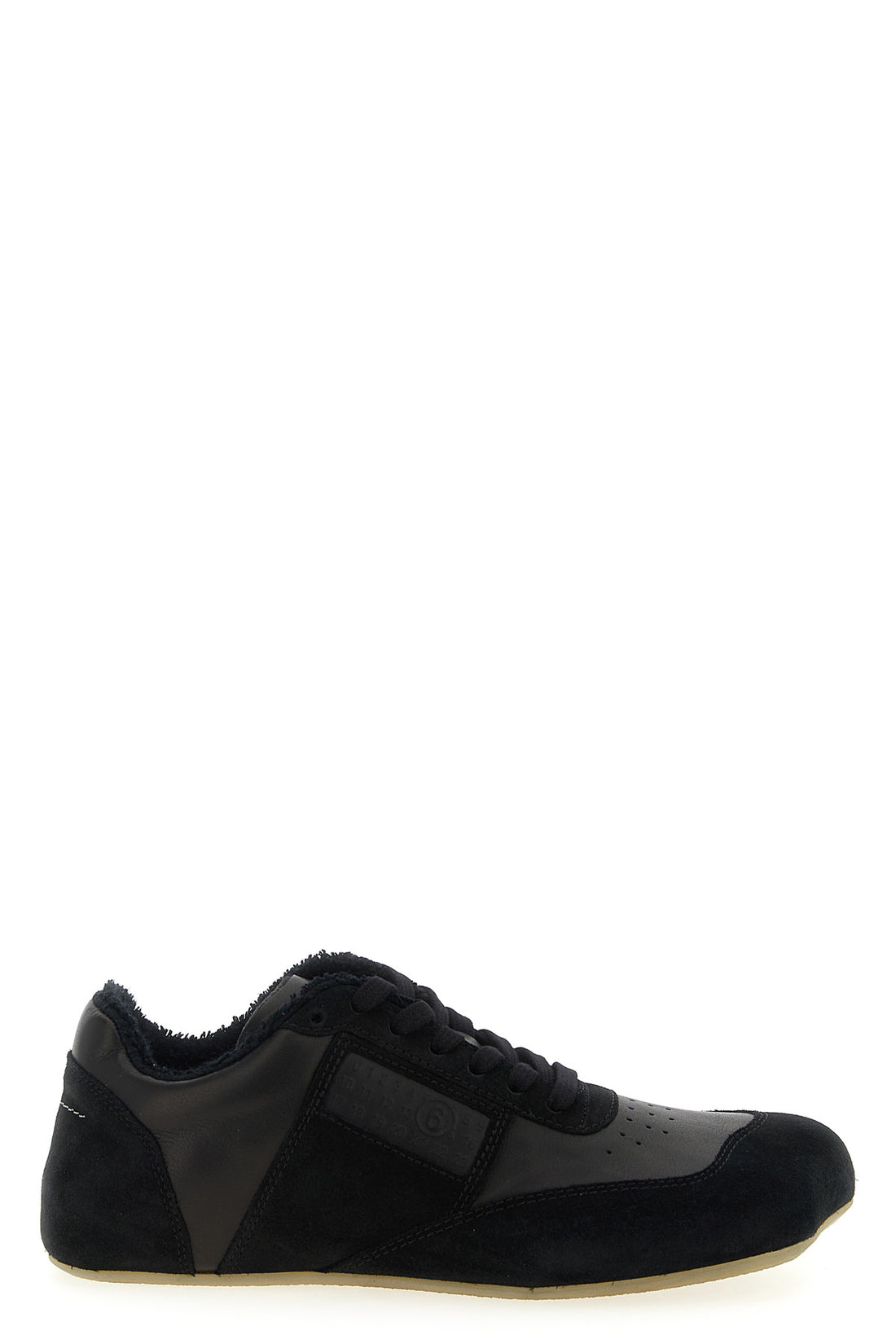 MM6 40 anatomic leather and suede sneakers