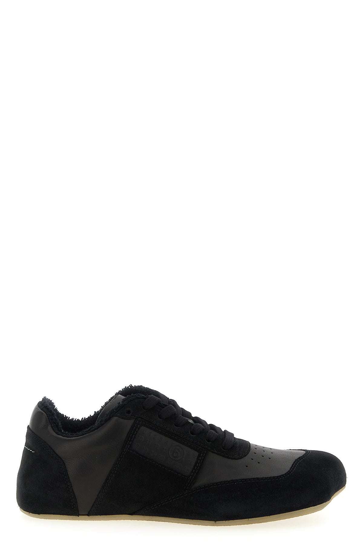 anatomic leather and suede sneakers