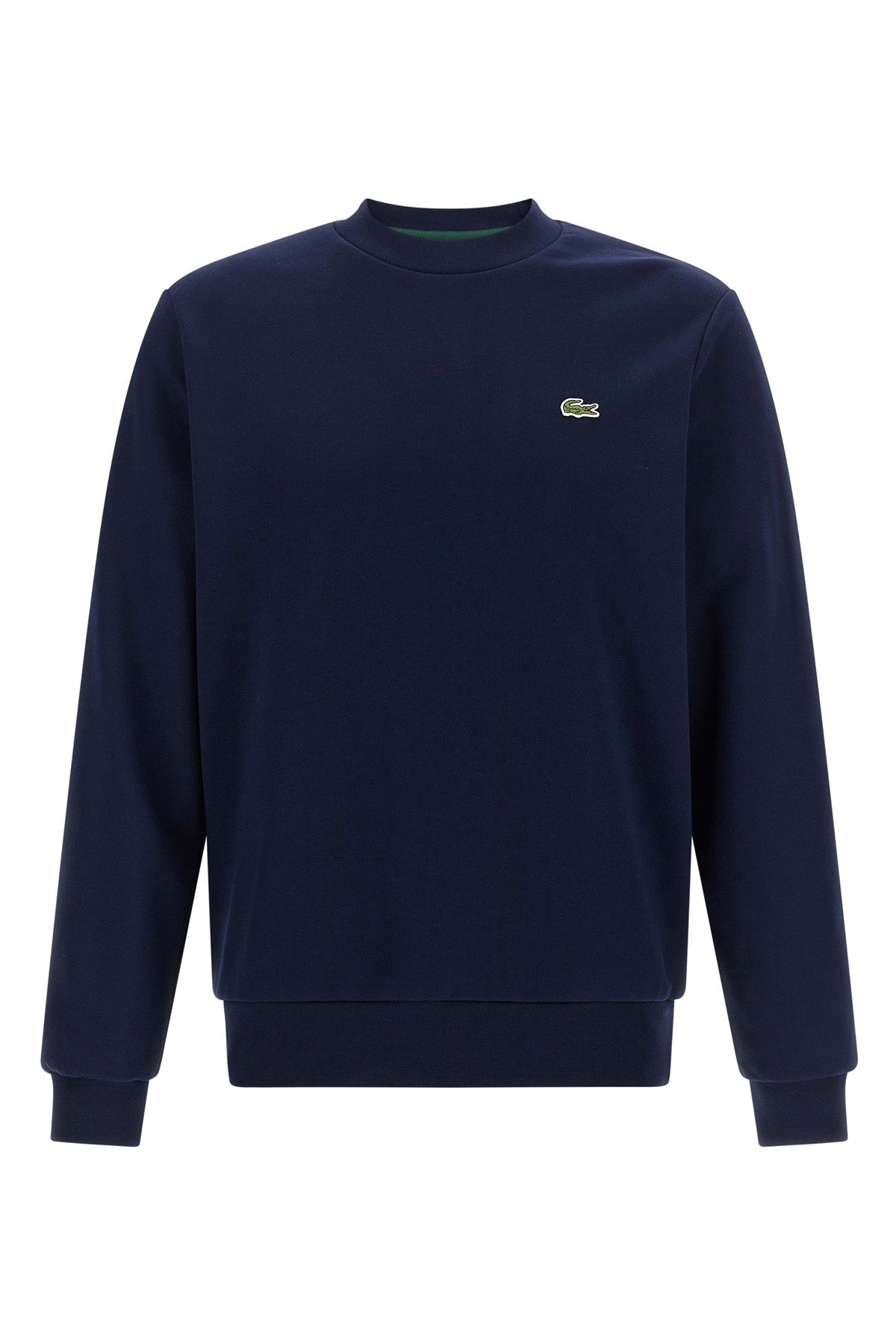 the lacoste sweatshirt establishes the foundations of casual sophistication thro