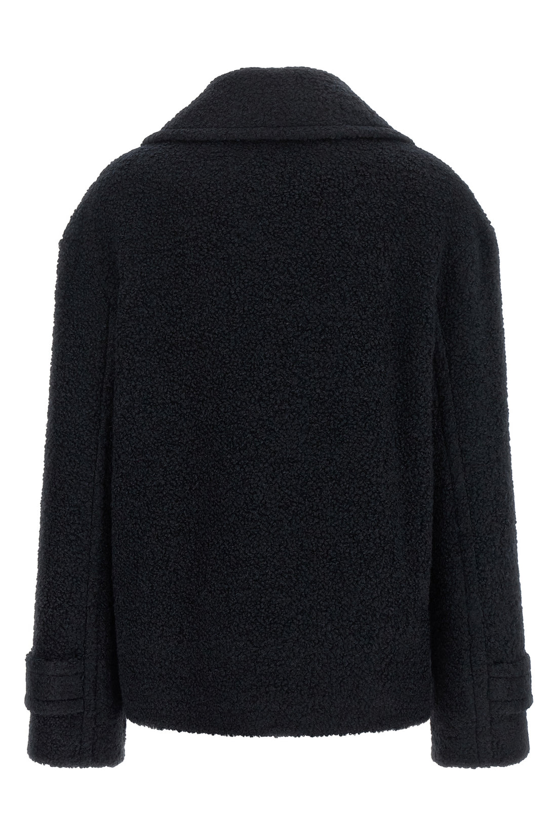 TAGLIATORE 38 the tagliatore sheila short coat redefines the volumes of the outerwear through