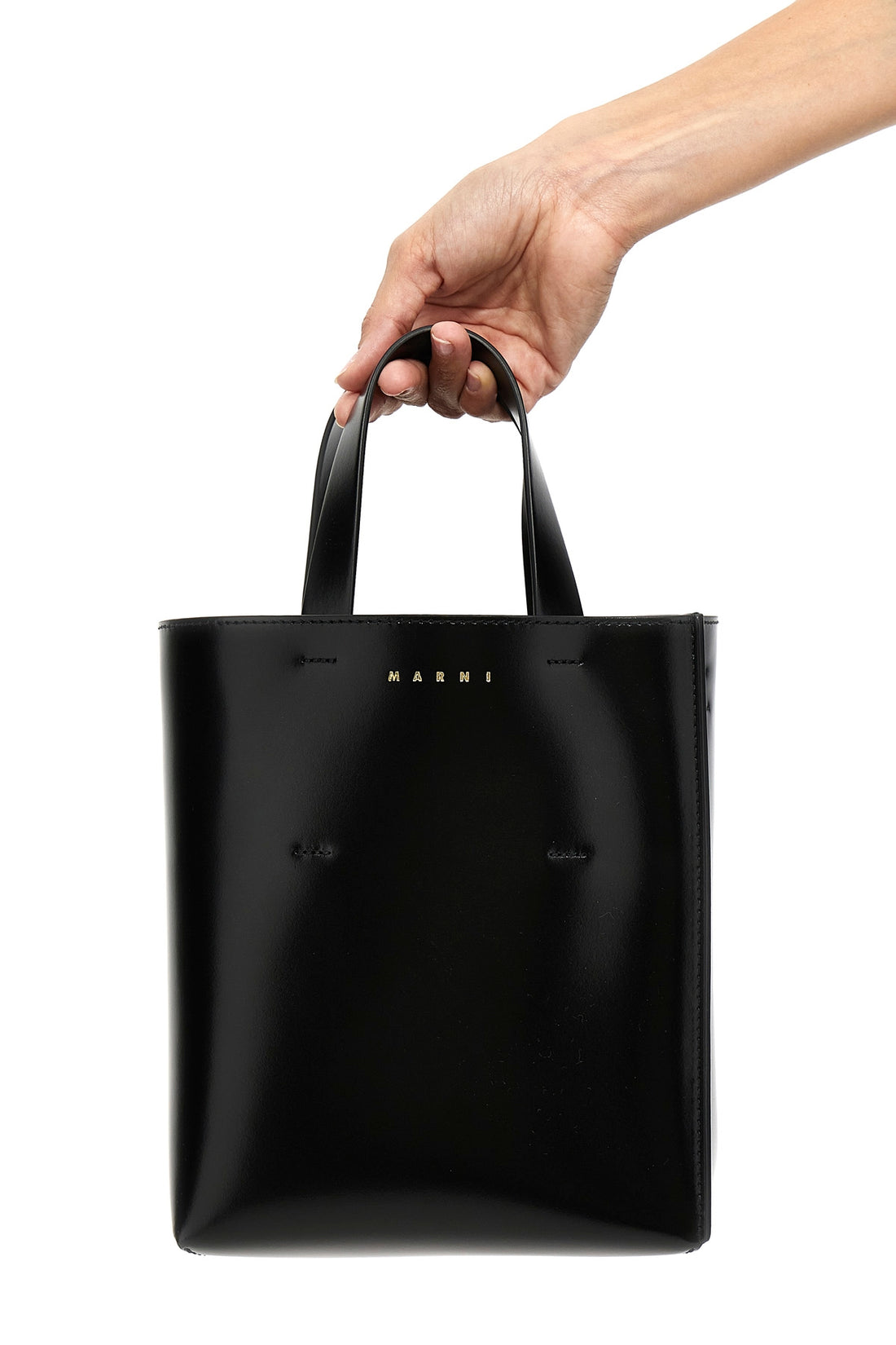 MARNI OS mini museo leather handbag