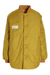gang reversible bomber jacket in quilted and padded fabric
