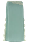 attitude midi skirt in legally stretch vintage-effect satin