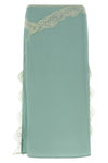 attitude midi skirt in legally stretch vintage-effect satin
