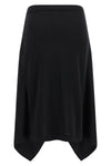 the lemaire skirt redefines the codes of knitwear through a sculptural and decon