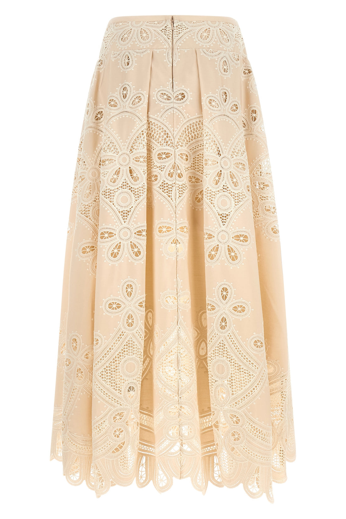 ELIE SAAB 36 elie saabs long skirt is an exercise in structural precision and material contr