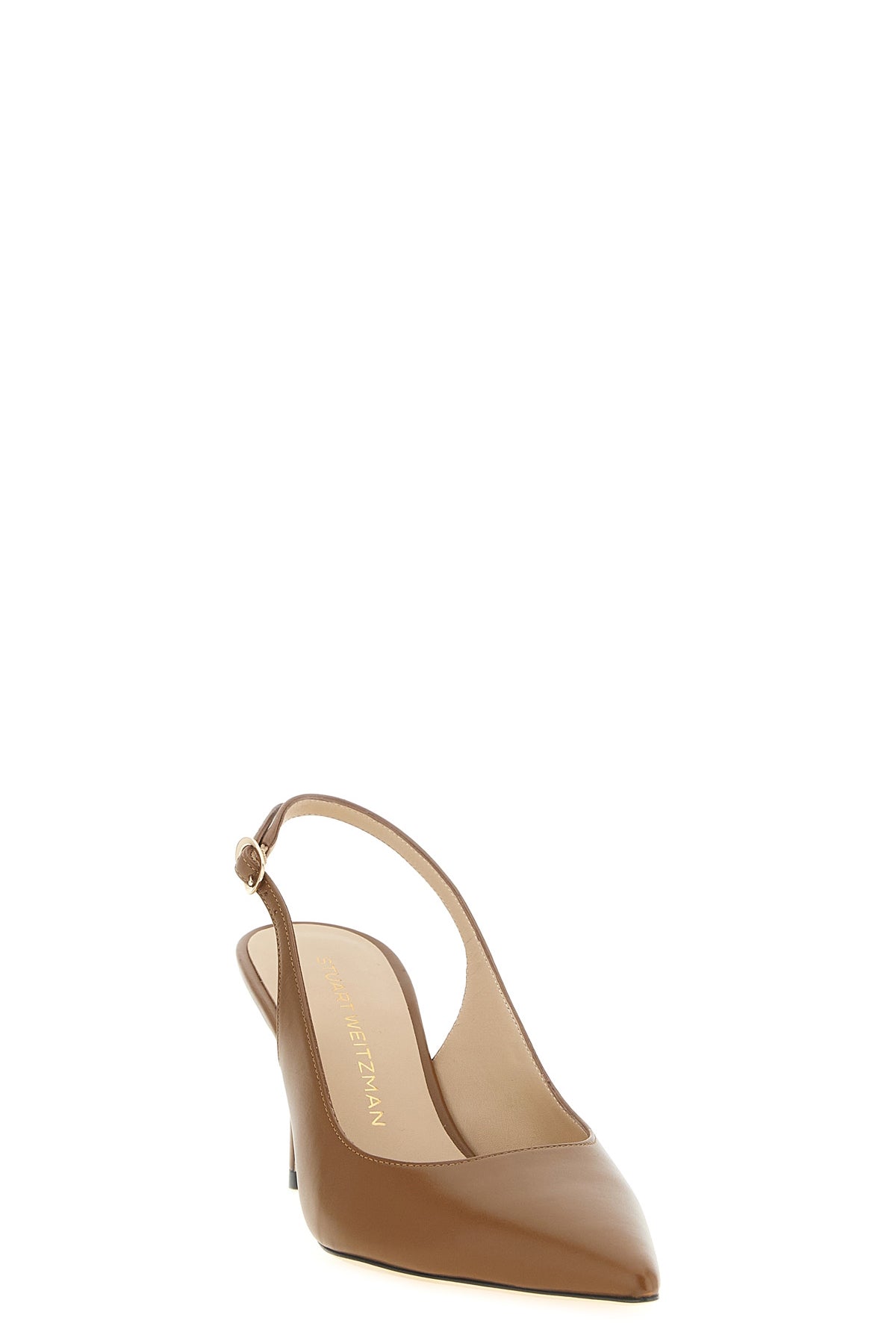 stuart power smooth calf leather slingbacks