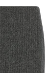 the blazé milano coci mini skirt defines the silhouette through a rigorous sar