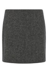 the blazé milano coci mini skirt defines the silhouette through a rigorous sar