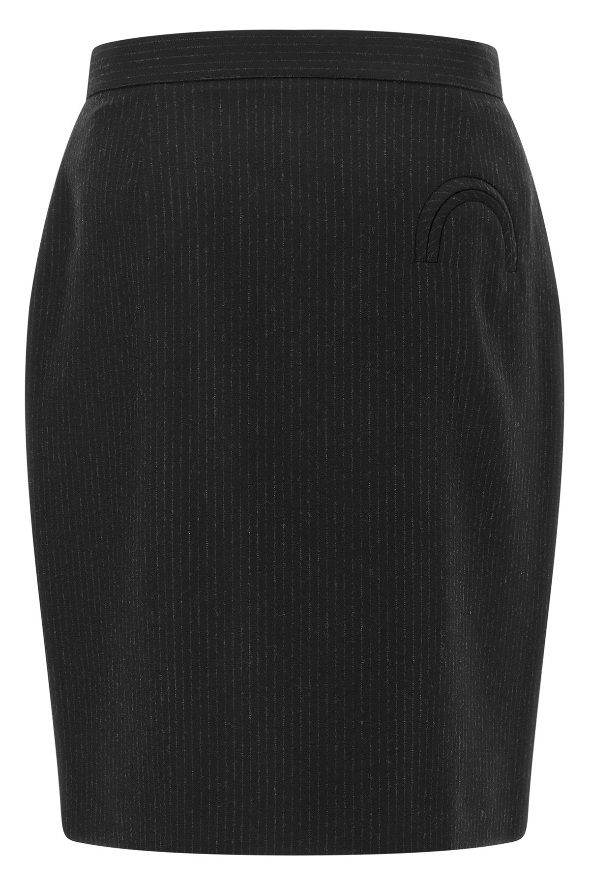 the blazé milano popeye midi skirt redefines the codes of womens tailoring th