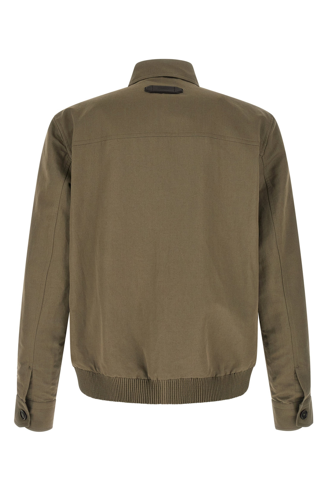 BRIONI M linen and cotton blend blouson