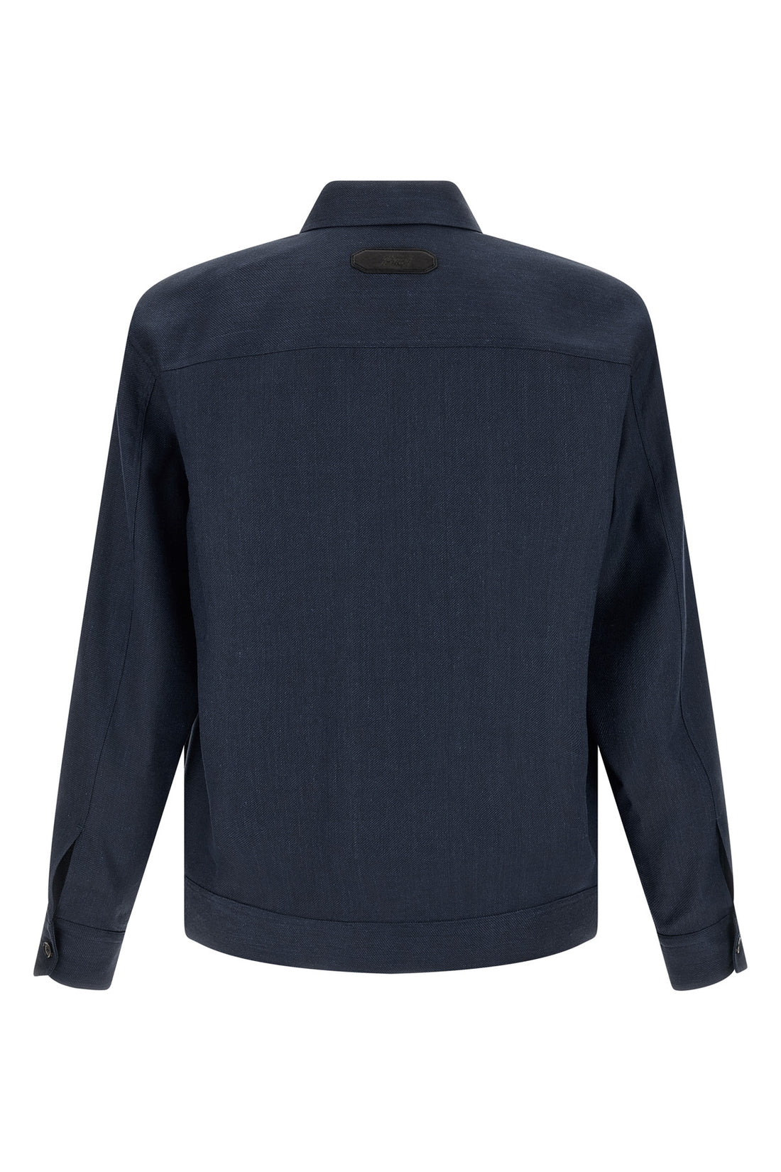 BRIONI L linen and wool blouson