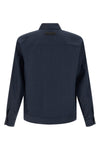 linen and wool blouson