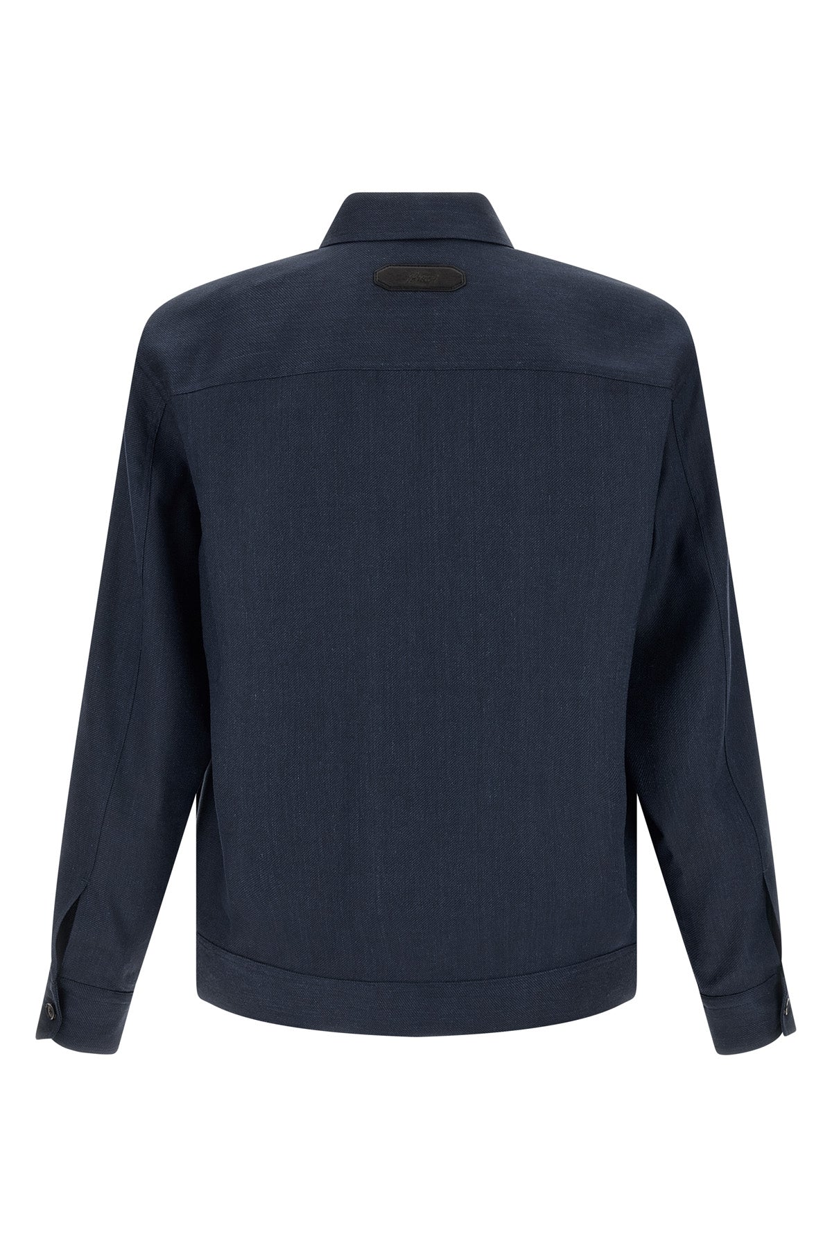 linen and wool blouson