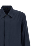 linen and wool blouson