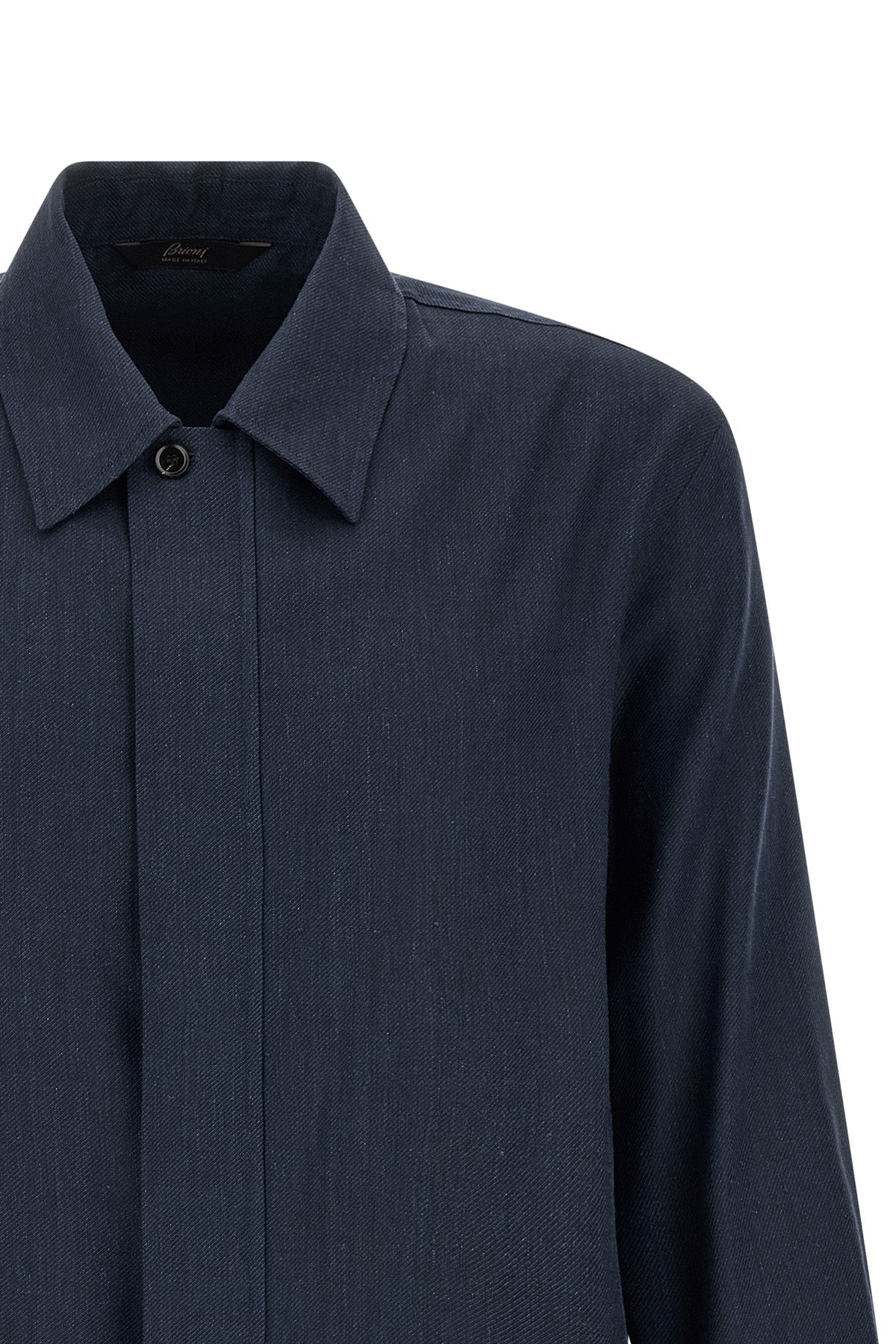 linen and wool blouson