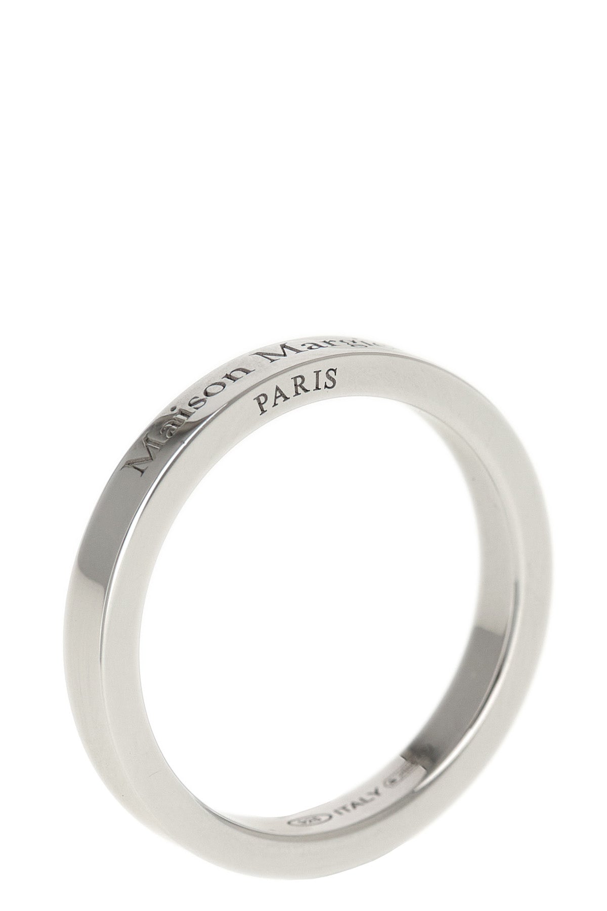 shiny sterling silver ring