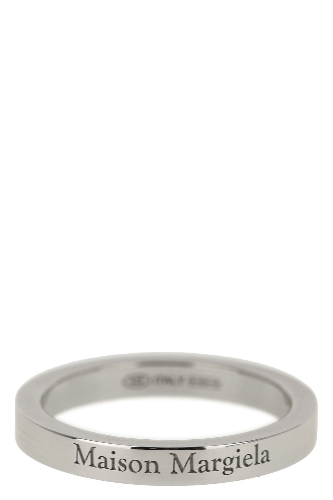 MAISON MARGIELA 3 shiny sterling silver ring